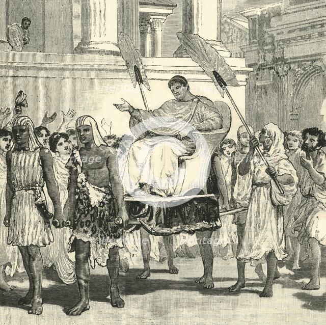 'Public Rejoicings on the Recovery of Pompey', 1890.   Creator: Unknown.