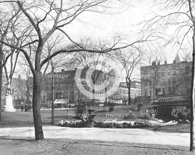 Public Square, Cleveland, Ohio, USA, c1900.  Creator: Unknown.