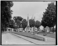 Public square, Nashua, N.H., between 1894 and 1901. Creator: Unknown
