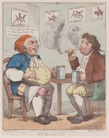 Publican, August 30, 1799., August 30, 1799. Creator: Thomas Rowlandson