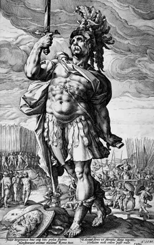 Publis Horatius, 1586. Creator: Hendrik Goltzius