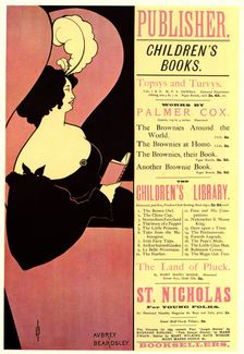 Publisher. Children's Books, 1894. Artist: Beardsley, Aubrey (1872–1898)