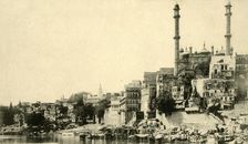 Puchganga Ghat, Benares Creator: Saeed Bros