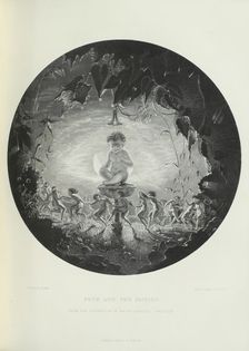 Puck and the Fairies, 1841. Creator: William Home Lizars