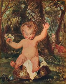 Puck, from a water-colour drawing by Stoddart, after Reynolds, (1789), 1903. Artist: Thomas Stothard