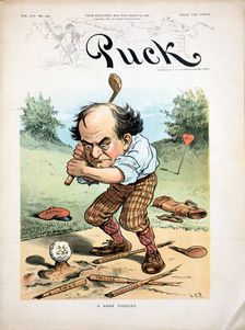 "Puck" magazine cover, August 19, 1903. Creator: Unknown