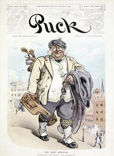 Puck magazine cover, November 1903
