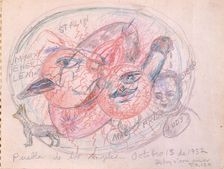 Puebla de los Ángeles, 1952. Creator: Kahlo, Frida (1907-1954)