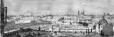 Puebla de Los Angeles--From the West; Across the Mexican Table-land. From Perote to Puebla 1875. Creator: Unknown