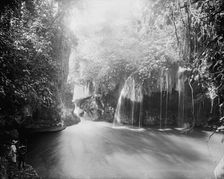 Puente de Dios, between 1880 and 1897. Creator: William H. Jackson