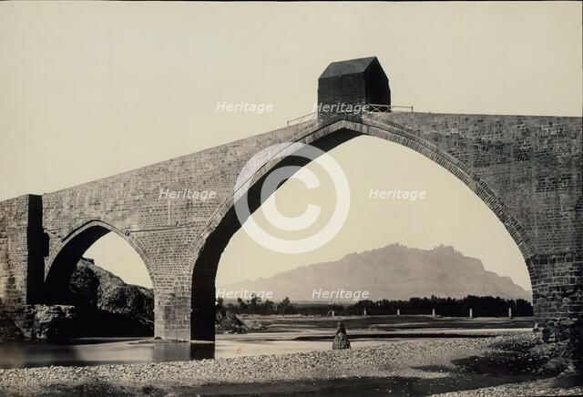 [Puente del Diablo, Martorell], ca. 1856. Creator: Charles Clifford.