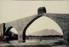 [Puente del Diablo, Martorell], ca. 1856. Creator: Charles Clifford