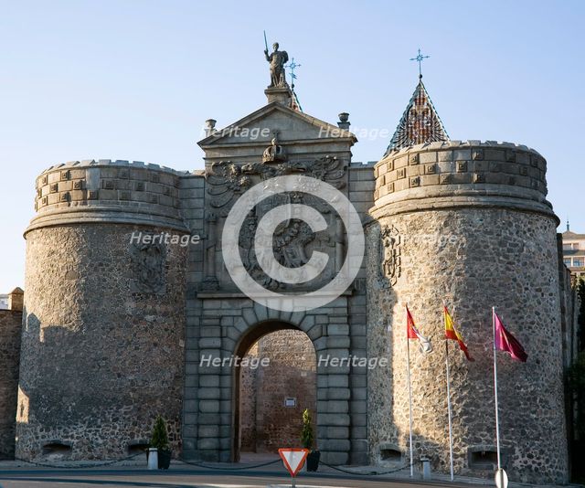 Puerta Nueva de Bisagra (New Bisagra Gate), Toledo, Spain, 2007. Creator: Samuel Magal.