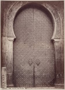 Puerta del Perdon, Cordoba, c1885. Creator: Juan Laurent