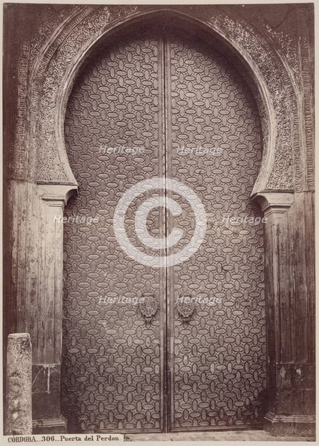 Puerta del Perdon, Cordoba, c1885. Creator: Juan Laurent.