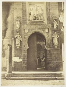 Puerta del Perdon, Cathedral Seville, 1850/63. Creator: Charles Clifford