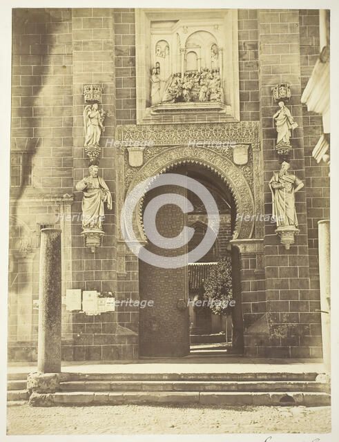 Puerta del Perdon, Cathedral Seville, 1850/63. Creator: Charles Clifford.