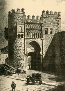 Puerta Del Sol, Toledo 1890. Creator: Unknown