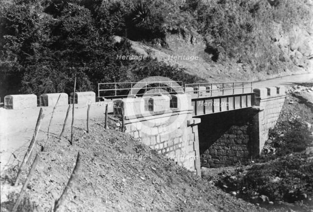 Puerto Rico Roads, Bridges, And Road Construction, 1912. Creator: Harris & Ewing.