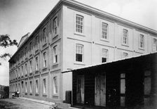 Puerto Rico - Tobacco Farm; Building, 1912. Creator: Harris & Ewing
