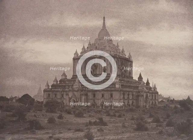 Pugahm Myo: Thapinyu Pagoda, August 20-24, 1855. Creator: Captain Linnaeus Tripe.