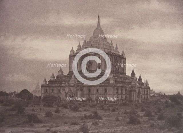 Pugahm Myo: Thapinyu Pagoda, August 20-24, 1855. Creator: Captain Linnaeus Tripe.