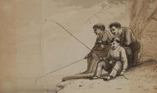 Pull-Up Charley, 1825-1870. Creator: Alfred Jacob Miller