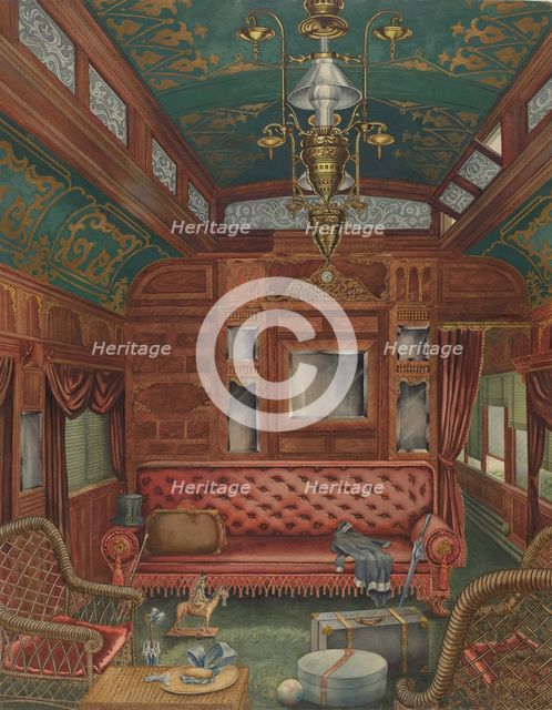 Pullman Coach, c. 1940. Creator: Perkins Harnly.