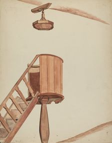 Pulpit, 1935/1942. Creator: E. Boyd