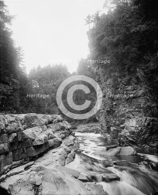 Pulpit Rock, Ausable Chasm, between 1900 and 1910. Creator: Unknown.