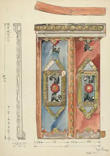 Pulpit - San Buenaventura Mission, 1935/1942. Creator: Dayton Brown