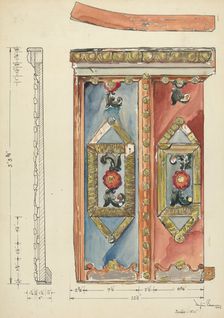 Pulpit - San Buenaventura Mission, 1935/1942. Creator: Dayton Brown