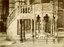Pulpit, Siena Cathedral, Italy, late 19th or early 20th century