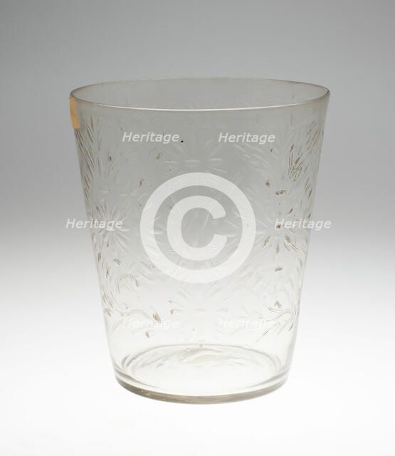 Pulque Glass, México, 18th century. Creator: Unknown.