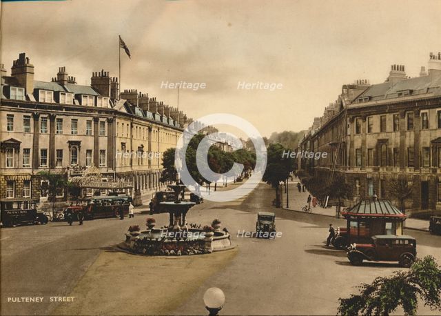 Pulteney Street, Bath, Somerset, c1925.