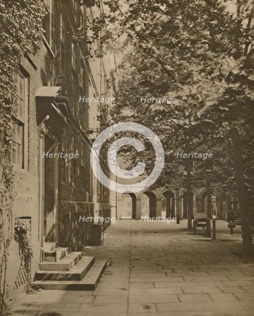 'Pump Court in its Summer Garment of Leaves and Sunlight', c1935. Creator: Unknown.
