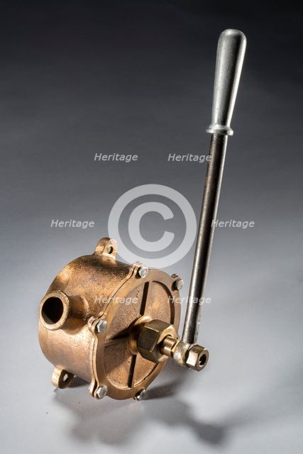 Pump, Hand, "Wobble", Curtiss NC-3 Failed Transatlantic Flight, 1919. Creator: Curtiss Aeroplane and Motor Company.