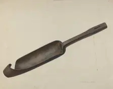 Pump Stock Reamer, c. 1940. Creator: Oscar Bluhme