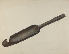 Pump Stock Reamer, c. 1940. Creator: Oscar Bluhme