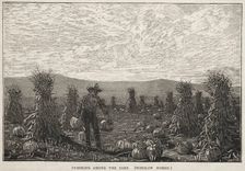 Pumpkins Among the Corn, 1878. Creator: Winslow Homer (American, 1836-1910)