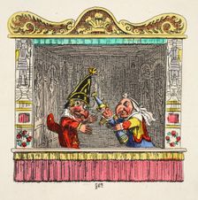 Punch and Judy with the Child, 1827