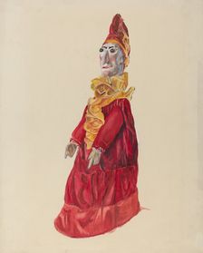 Punch as Clown, c. 1936. Creator: Lillian Stahl