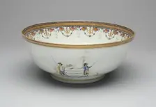 Punch Bowl, 1790. Creator: Unknown