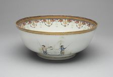 Punch Bowl, 1790. Creator: Unknown