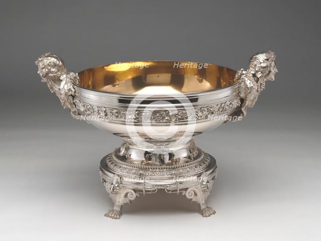 Punch Bowl, 1873. Creator: Tiffany & Co.