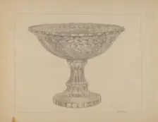Punch Bowl, 1935/1942. Creator: Gertrude Lemberg