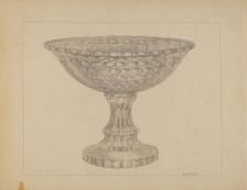 Punch Bowl, 1935/1942. Creator: Gertrude Lemberg