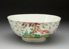 Punch Bowl, Worcester, c. 1770. Creator: Royal Worcester