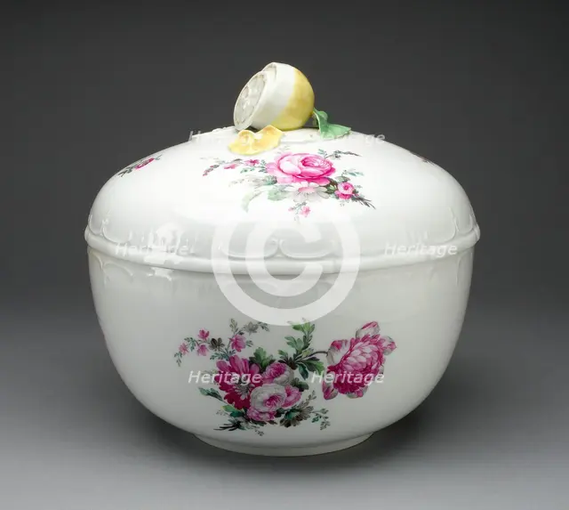 Punch Bowl, Berlin, c. 1780. Creator: Konigliche Porzellan-Manufaktur.