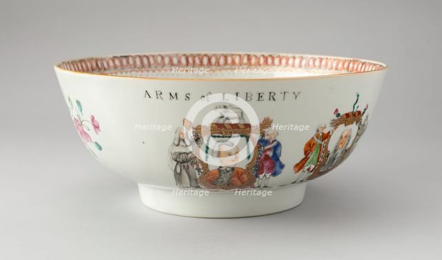 Punch Bowl, c. 1769. Creator: Unknown.